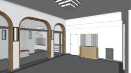 Modélisation et Rendus Hall entrée