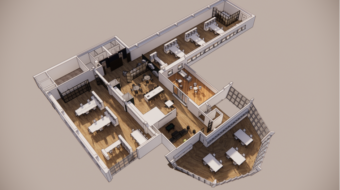 Modélisation et Rendus du siège du Groupe Olano