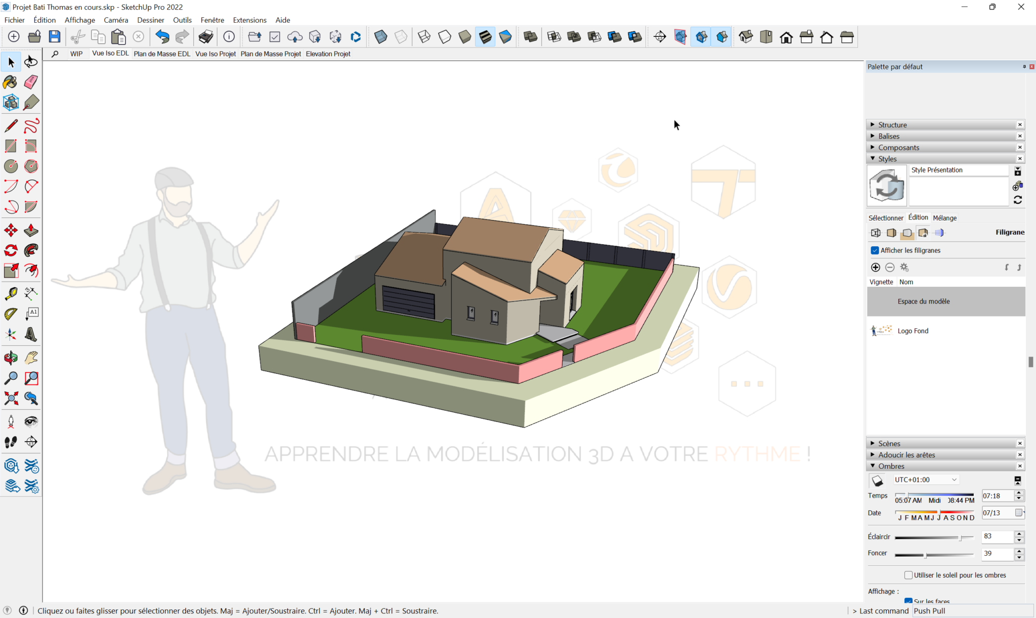 La formation Sketchup - Avancez pas à pas avec Agentzia